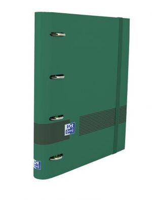CARPEBLOC OXFORD 4 ANILLAS 100H VERDE MILITAR OXFORD & YOU