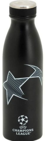 BOTELLA TERMICA TANDEM 500 ML CHAMPIONS NEGRA