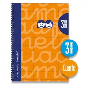 CUADERNO ESPIRAL 4º 80H 70G 3MM CUADROVIA EXTRADURA