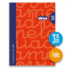 CUADERNO ESPIRAL Fº 80H 70G 3MM CUADROVIA EXTRADURA SURTIDAS