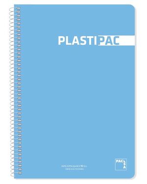 BLOC FOLIO PAUTA 2,5MM 80 HOJAS 90 GRAMOS PLASTIPAC PACSA