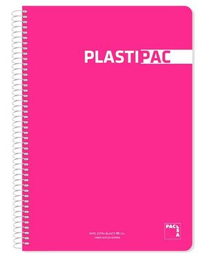 BLOC CUARTO HORIZONTAL 80 HOJAS 90 GRAMOS PLASTIPAC PACSA