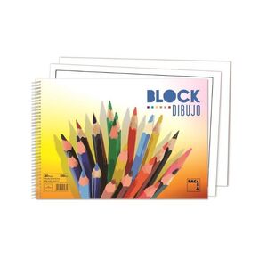 BLOC DIBUJO Fº LISO PACSA COLOURS