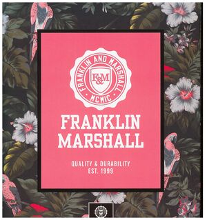 CARPETA 4 ANILLAS A4 SENFORT FRANKLIN MARSHALL ROSA