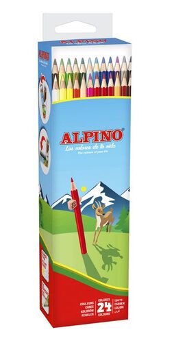 BLISTER 24 COLORES ALPINO