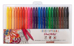 ROTULADORES ALPINO DUAL ARTIST COLOR EXPERIENCE 24 COLORES SURTIDOS