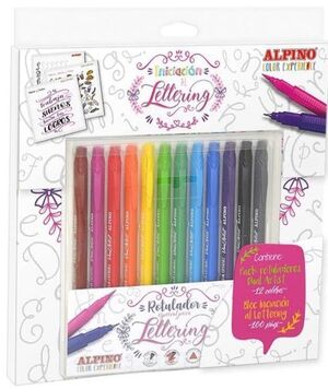 SET ALPINO COLOR EXPERIENCE METALLIC LETTERING