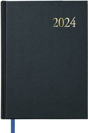 AGENDA ANUAL 2026 DOHE SEGOVIA DIA A DIA 14X20CM COLOR NEGRO