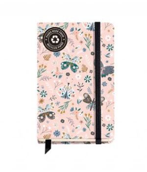 CUADERNO MIQUELRIUS LISO 90X140 LS LOGBOOK BUTTERFLY GARDEN