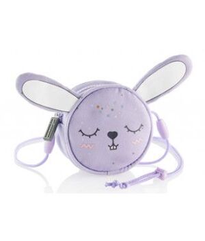 BOLSITO BANDOLERA WILD PUPPIES CONEJITO MORADO