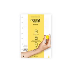 RECAMBIO CUADERNO INGENIOX A5 50 HOJAS DOTS