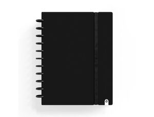 CUADERNO CARCHIVO INGENIOX FOAM A4 80H CUADRICULA NEGRO