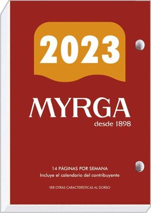TACO CALENDARIO SOBREMESA Nº 2 2023 MYRGA