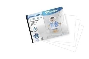 BLOC MANUALIDADES 10 CARTULINAS BLANCAS SADIPAL 32X24CM