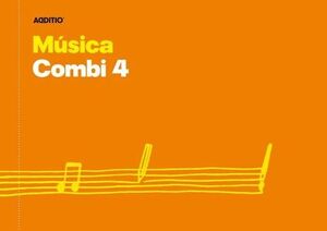 CUADERNO MUSICA COMBI 4 PENTAGRAM
