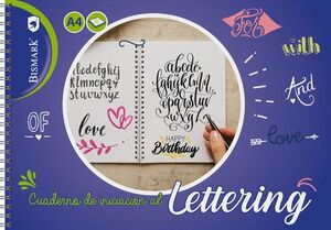 CUADERNO ESPIRAL DE LETTERING BISMARK A4 32H 120G 21X297