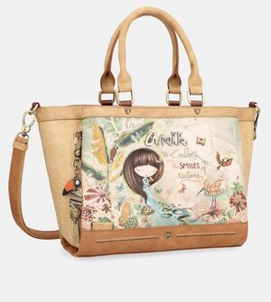 BOLSO DE DOS ASAS CON TRIPLE COMPARTIMENTO ANEKKE AMAZONIA