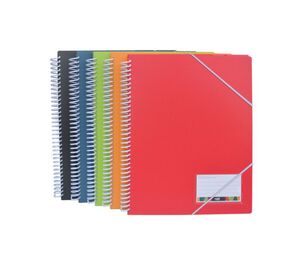 CARPETA ESPIRAL 20 FUNDAS COLORLINE VITAL