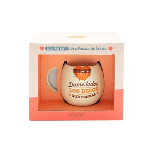 TAZA MR WONDERFUL CORAZON BANDIDO - DAME TODOS LOS BESOS QUE TENGAS