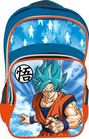 MOCHILA ESCOLAR ADAPTABLE  DRAGON BALL
