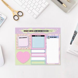 NOTAS MR WONDERFUL STICKY NOTES TO USE AS REMINDERS