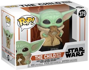 FUNKO POP STAR WARS MANDALORIAN THE CHILD WITH FROG