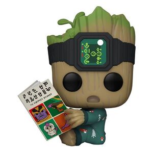 FUNKO POP MARVEL GUARDIANES DE LA GALAXIA GROOT PIJAMA LIBRO