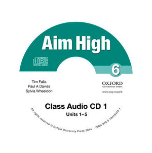AIM HIGH 6. CLASS AUDIO CD