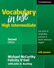 VOCABULARY IN USE HIGH INTERMEDIATE STUDENT'S BOOK WITH ANSWERS 2ND EDITION