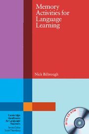 MEMORY ACTIVITIES FOR LANGUAGE LEARNING WITH CD-ROM