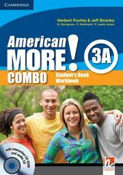 AMERICAN MORE! LEVEL 3 COMBO A WITH AUDIO CD/CD-ROM