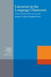 LITERATURE IN THE LANGUAGE CLASSROOM