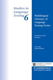 MULTILINGUAL GLOSSARY OF LANGUAGE TESTING TERMS