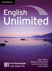 ENGLISH UNLIMITED PRE-INTERMEDIATE CLASS AUDIO CDS (3)