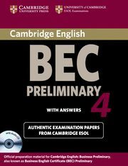CAMBRIDGE BEC 4 PRELIMINARY SELF-STUDY PACK (STUDENT'S BOOK WITH ANSWERS AND AUD