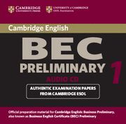CAMBRIDGE BEC PRELIMINARY AUDIO CD