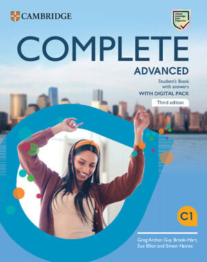 COMPLETE ADVANCED THIRD EDITION. STUDENT'S BOOK WITH ANSWERS WITH DIGITAL PACK