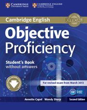 OBJECTIVE PROFICIENCY STUDENT'S BOOK WITHOUT ANSWERS WITH DOWNLOADABLE SOFTWARE