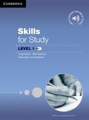 SKILLS FOR STUDY LEVEL 1 STUDENT'S BOOK WITH DOWNLOADABLE AUDIO