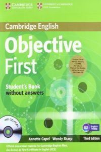OBJECTIVE FIRST FOR SCHOOLS PACK WITHOUT ANSWERS (STUDENT'S BOOK WITH CD-ROM, PR