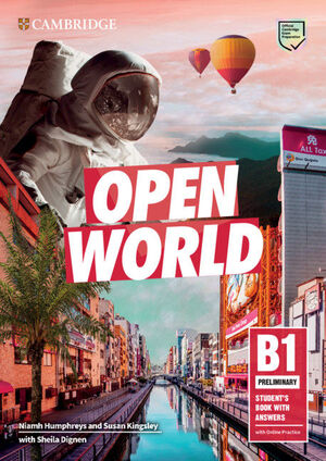 OPEN WORLD PRELIMINARY.  STUDENT?S BOOK WITH ANSWERS WITH ONLINE PRACTICE