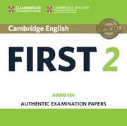 CAMBRIDGE ENGLISH FIRST 2 AUDIO CDS (2)