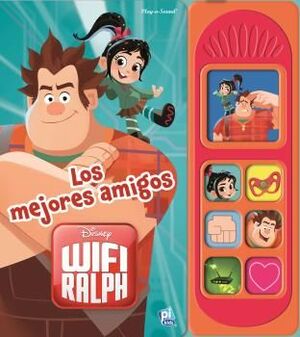 LIBRO MUSICAL 7 BOTONES ROMPE RALPH 2 LSD