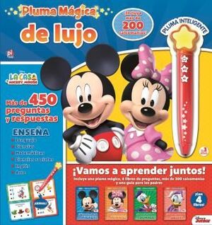 LAPIZ MAGICO CON STICKERS MICKEY QUIZ IT PEN