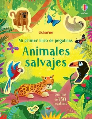 ANIMALES SALVAJES PRIMER LIBRO PEGATINAS