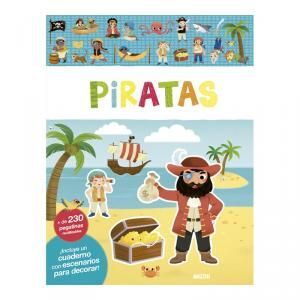 MI PRIMER LIBRO DE PEGATINAS, PIRATAS