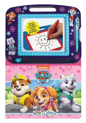 PATRULLA CANINA GIRLS (LIBRO+PIZARRA MAGNÉTICA)