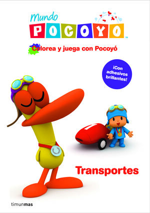 COLOREA Y JUEGA CON POCOYO. TRANSPORTES