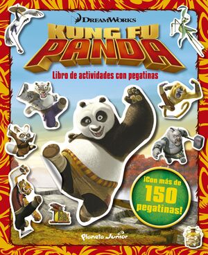 KUNG FU PANDA. LIBRO DE ACTIVIDADES CON PEGATINAS