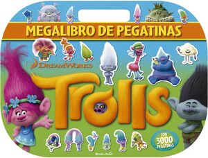 TROLLS. MEGALIBRO DE PEGATINAS